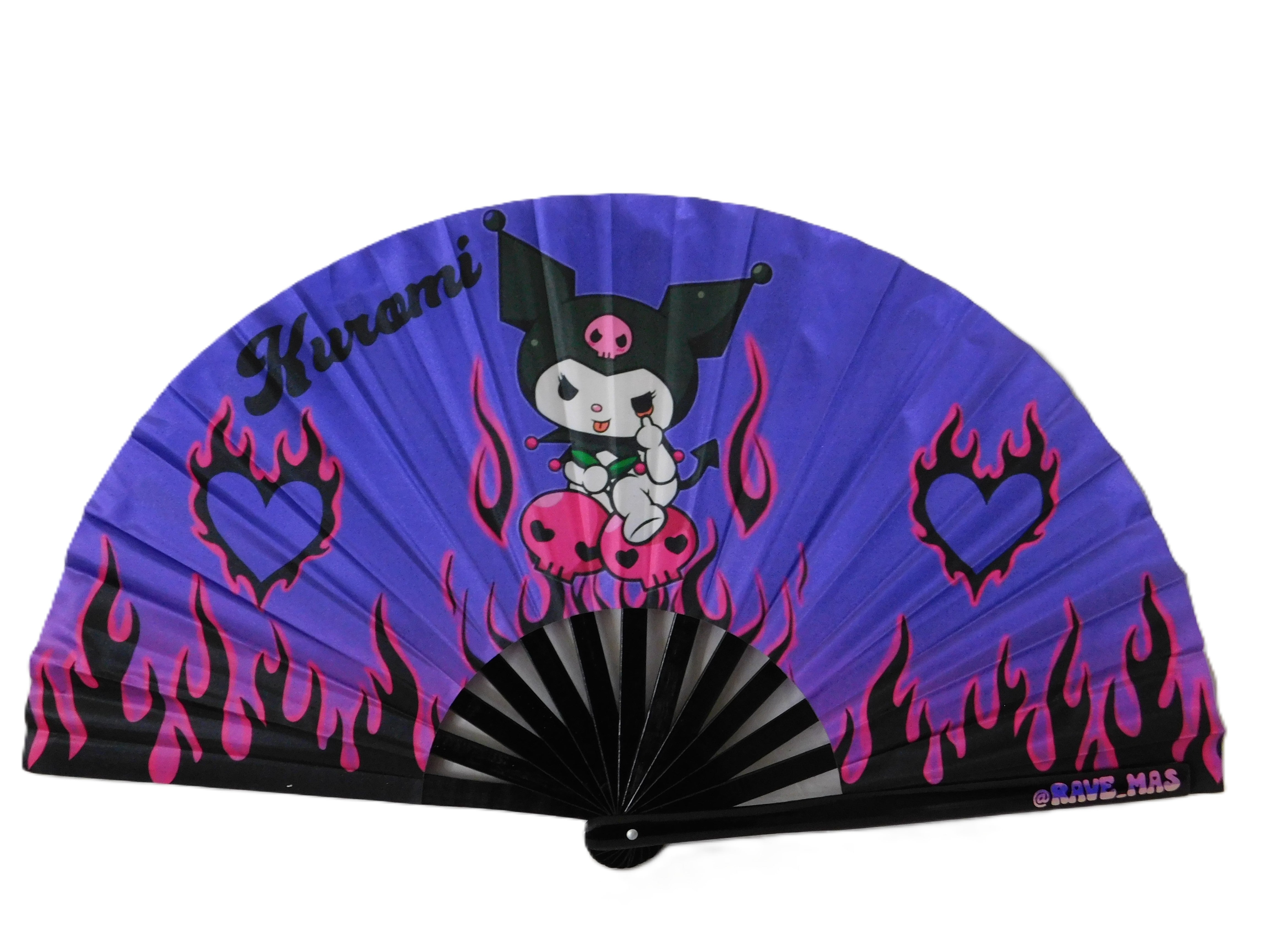 Kuromi Large rave fan – Ravemas